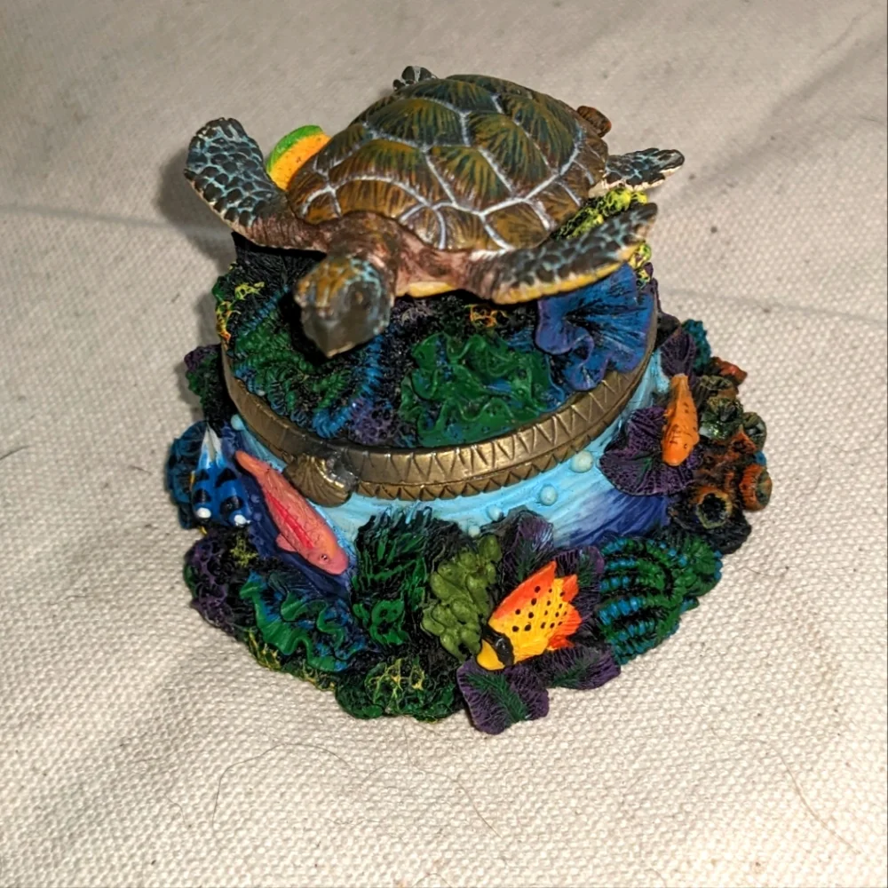 sea turtle jewelry box